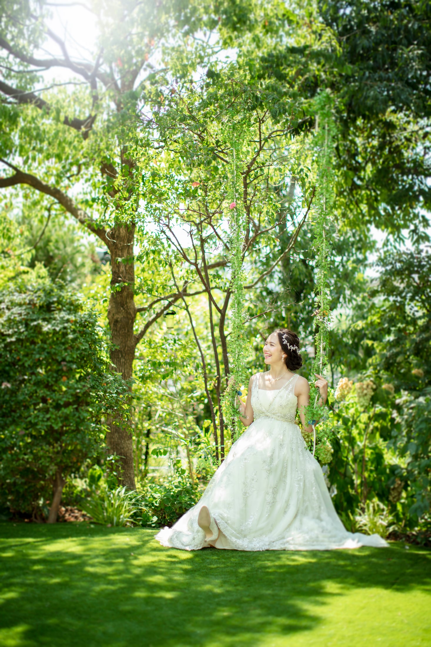 緑あふれるグリーンガーデン｜ザ・オランジェガーデン五十鈴川（三重県伊勢市の結婚式場）