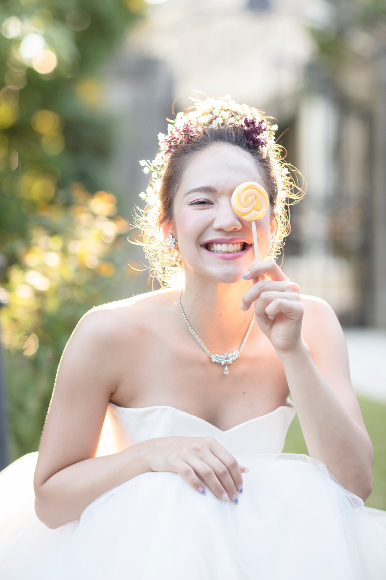 笑顔がこぼれるおふたりのひととき｜ザ・オランジェガーデン五十鈴川（三重県伊勢市の結婚式場）